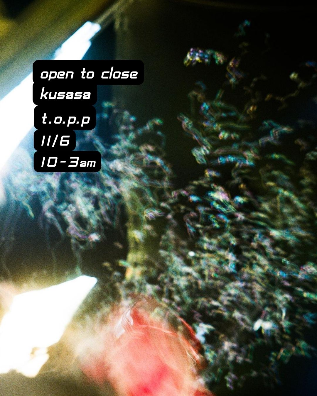 Open To Close with Kusasa