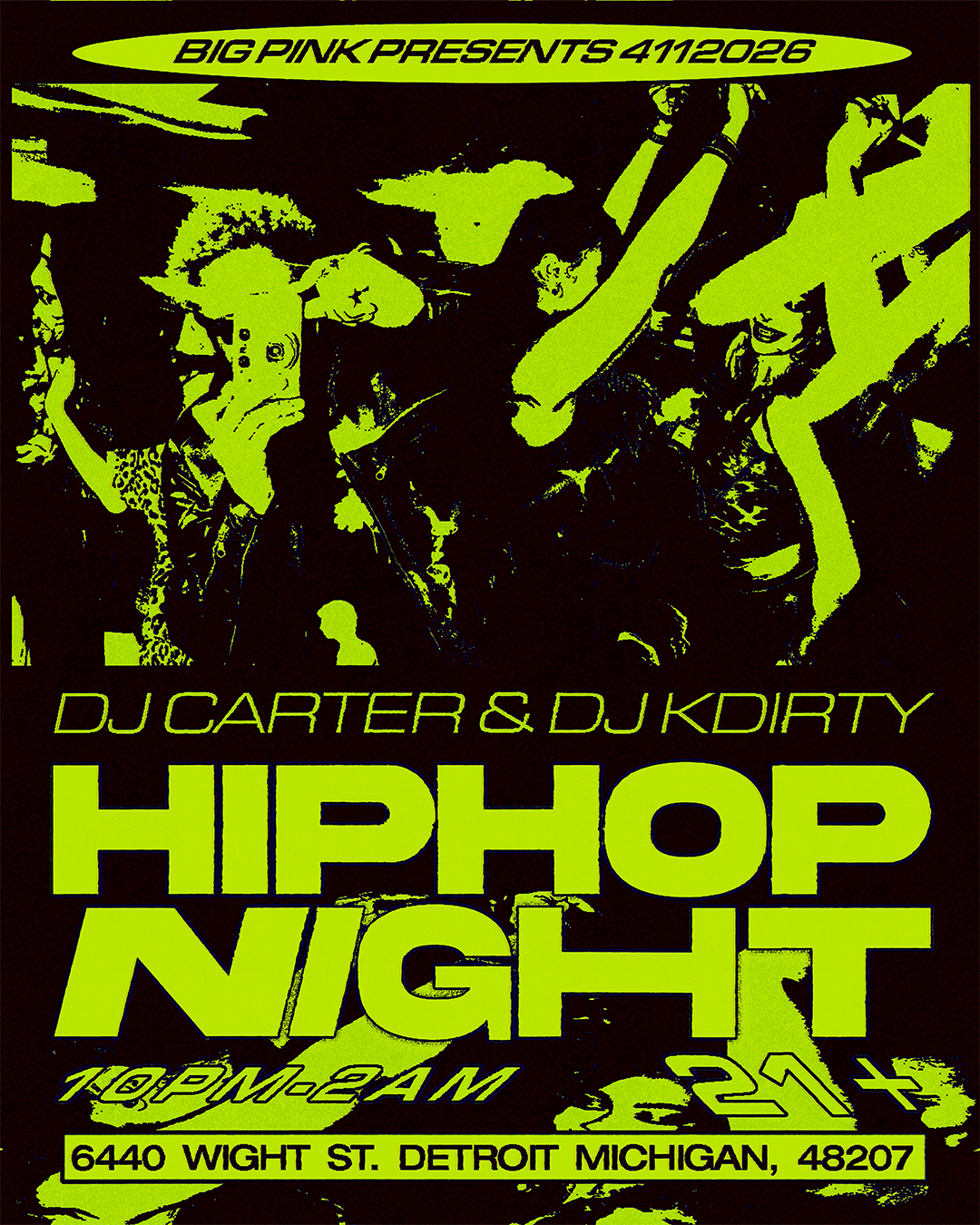 HIPHOP NIGHT: DJ CARTER B2B DJ KDIRTY (CLUB BANGERS ALL NIGHT)