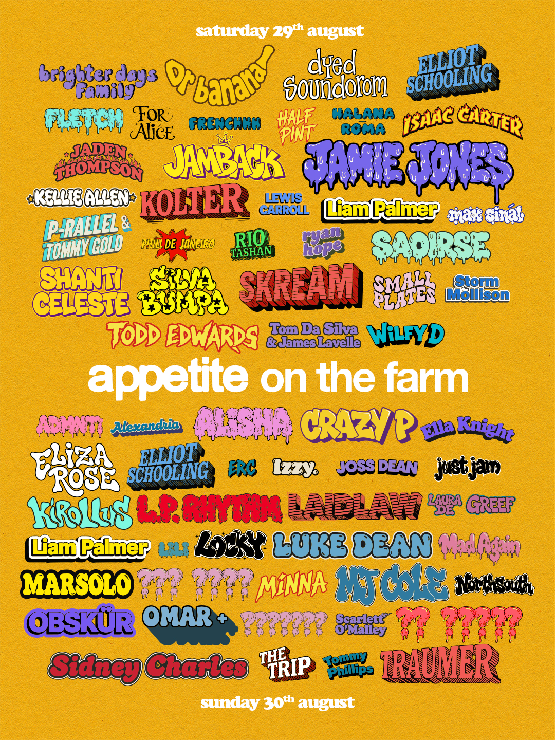 Appetite On The Farm 2026 - Bank Holiday