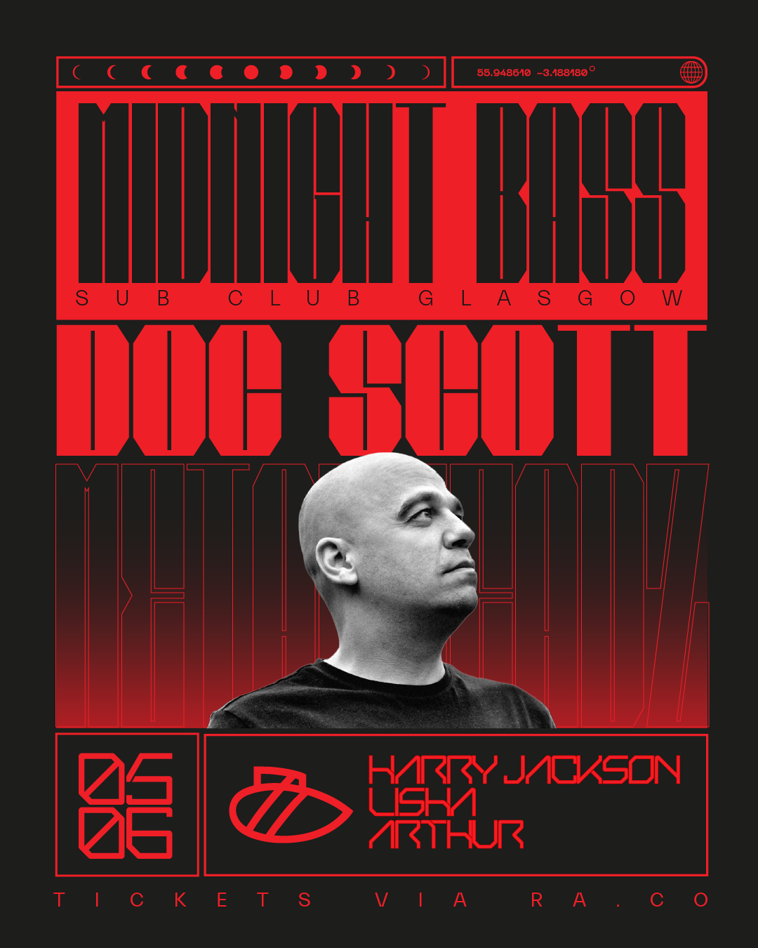 Midnight Bass // Doc Scott (Metalheadz / 31 Recordings) at Sub Club