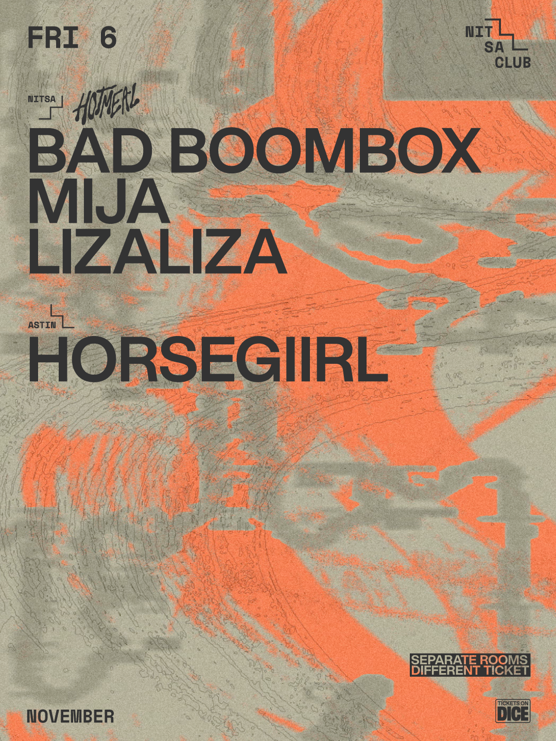 Hot Meal Records: Bad Boombox · Mija · lizaliza / horsegiirL | Orixa FM