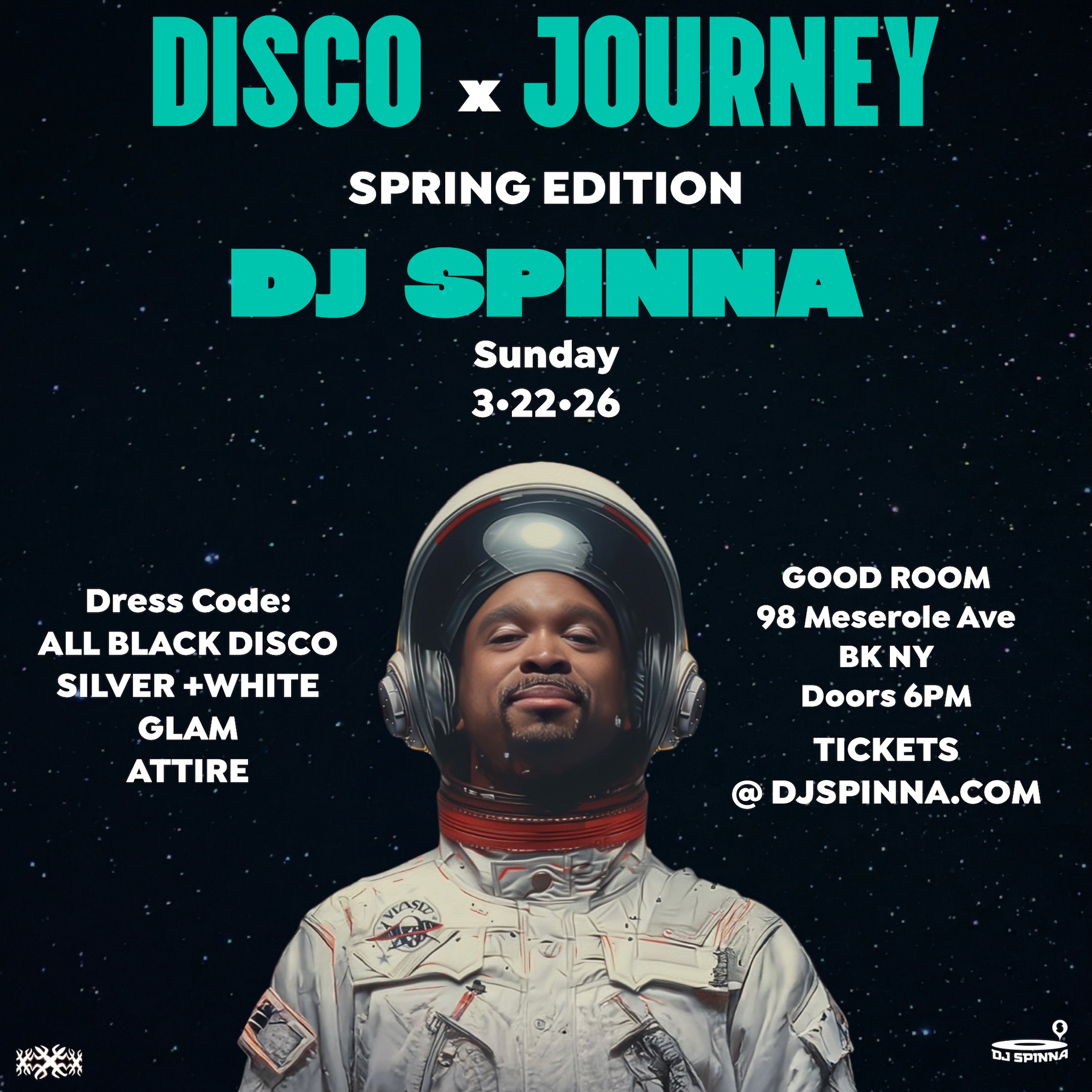 DJ Spinna's Disco x Journey Party - Spring Edition