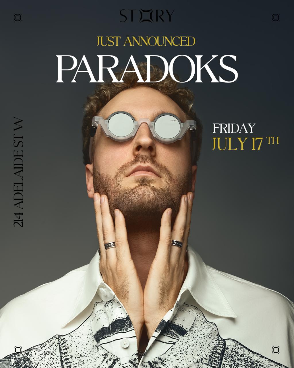 Paradoks at Story Toronto, Toronto