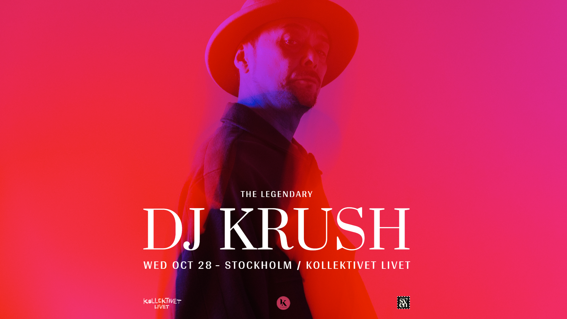 DJ Krush (Japan) - Stockholm at Kollektivet Livet Bar & Scen