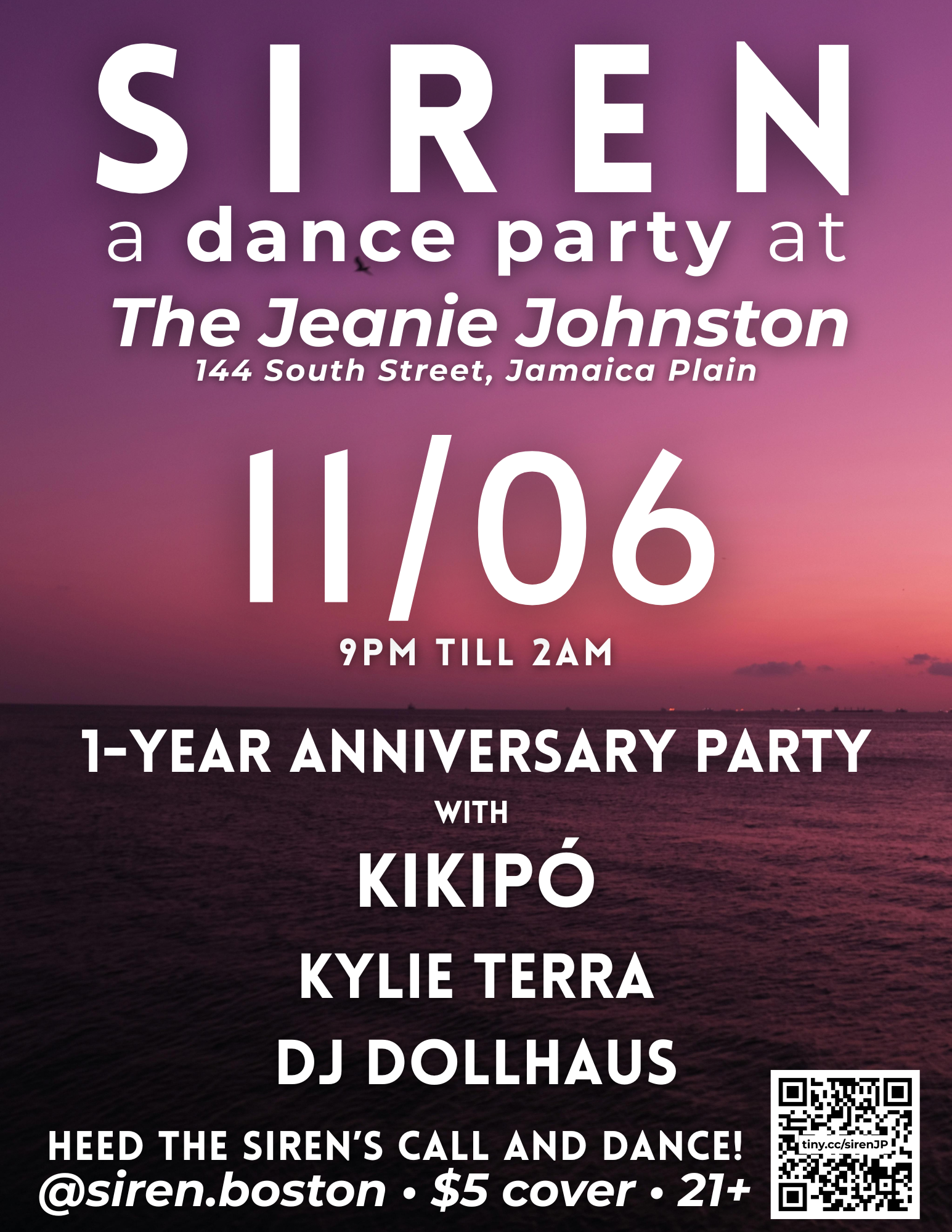 SIREN: 1-Year Anniversary – KIKIPO / Kylie Terra / DJ Dollhaus