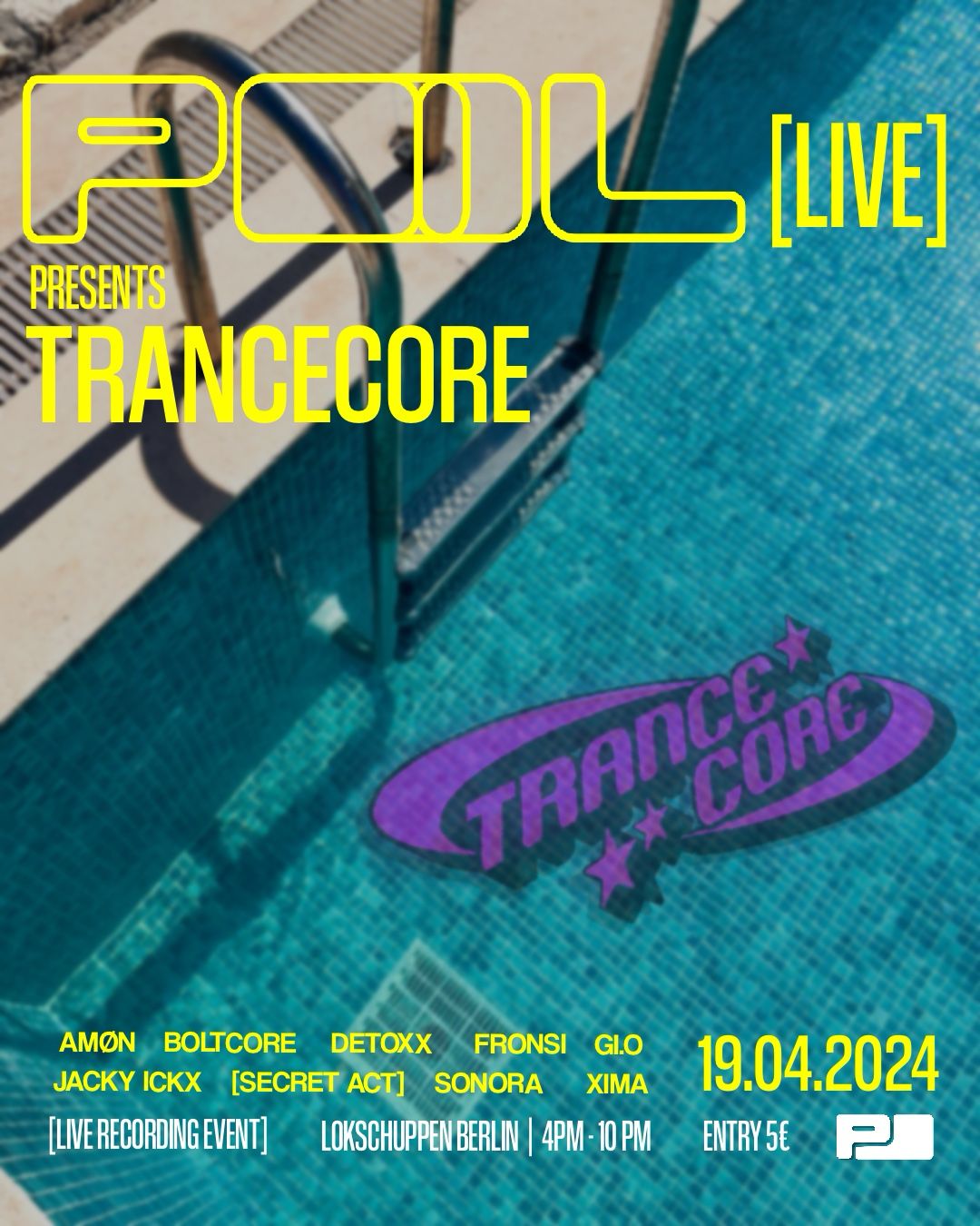 Pool Series Live pres. F90 x Trancecore w/ - Photo 2
