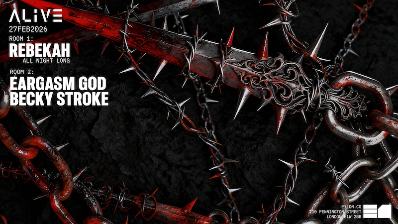 ALIVE: Rebekah (All Night Long) + EARGASM GOD