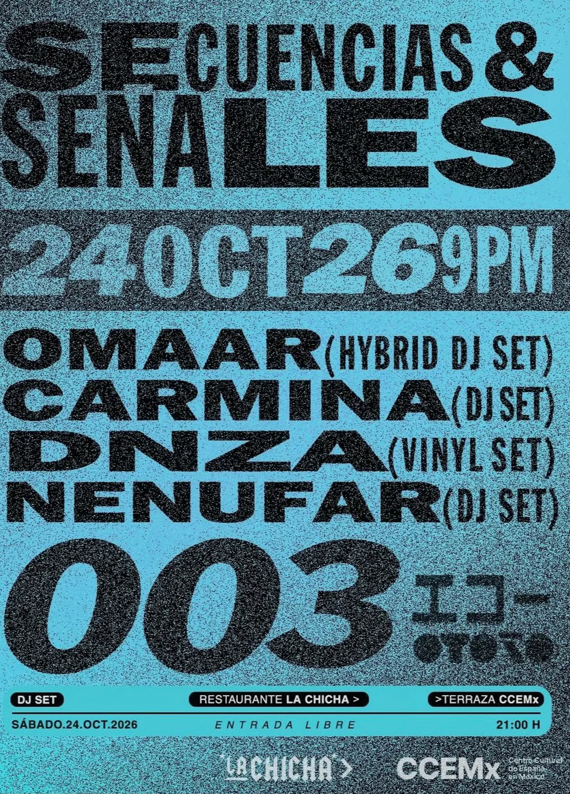 Flyer de Secuencias & Señales