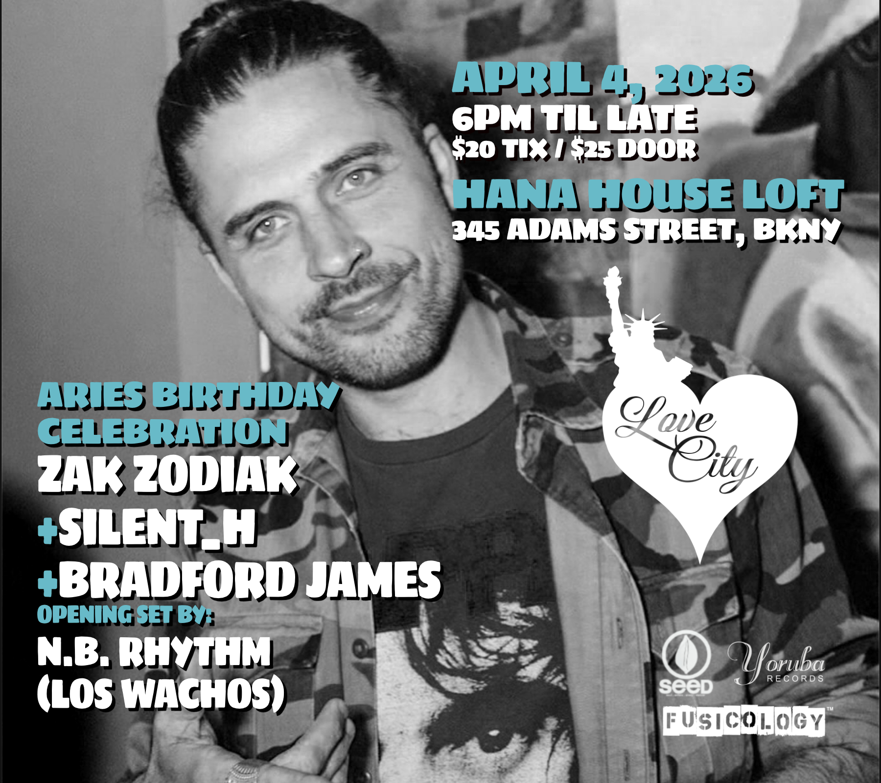 Love City NYC Aries Jam