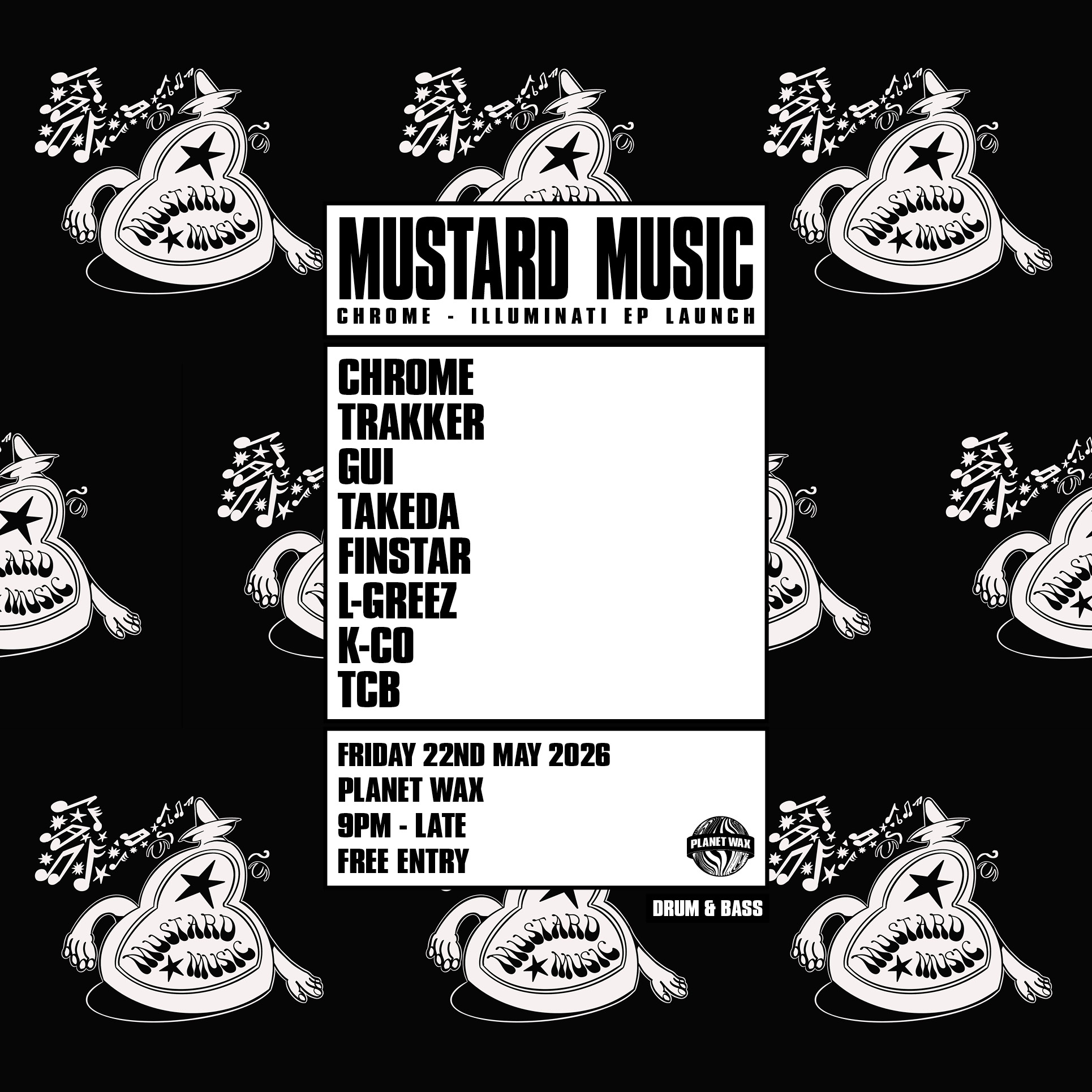 Mustard Music - Chrome - Illuminati EP Launch