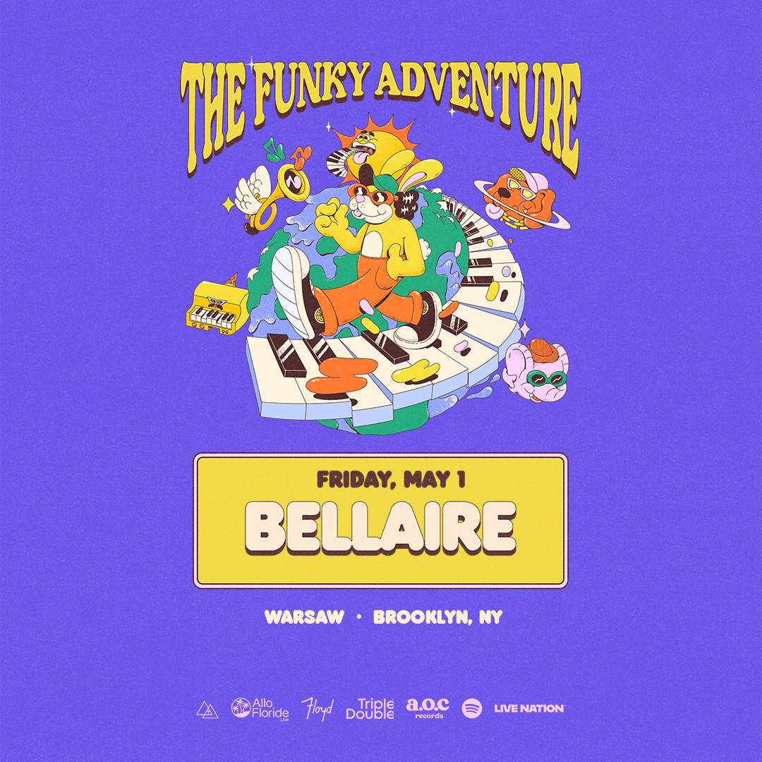 Bellaire: The Funky Adventure Tour live in Brooklyn