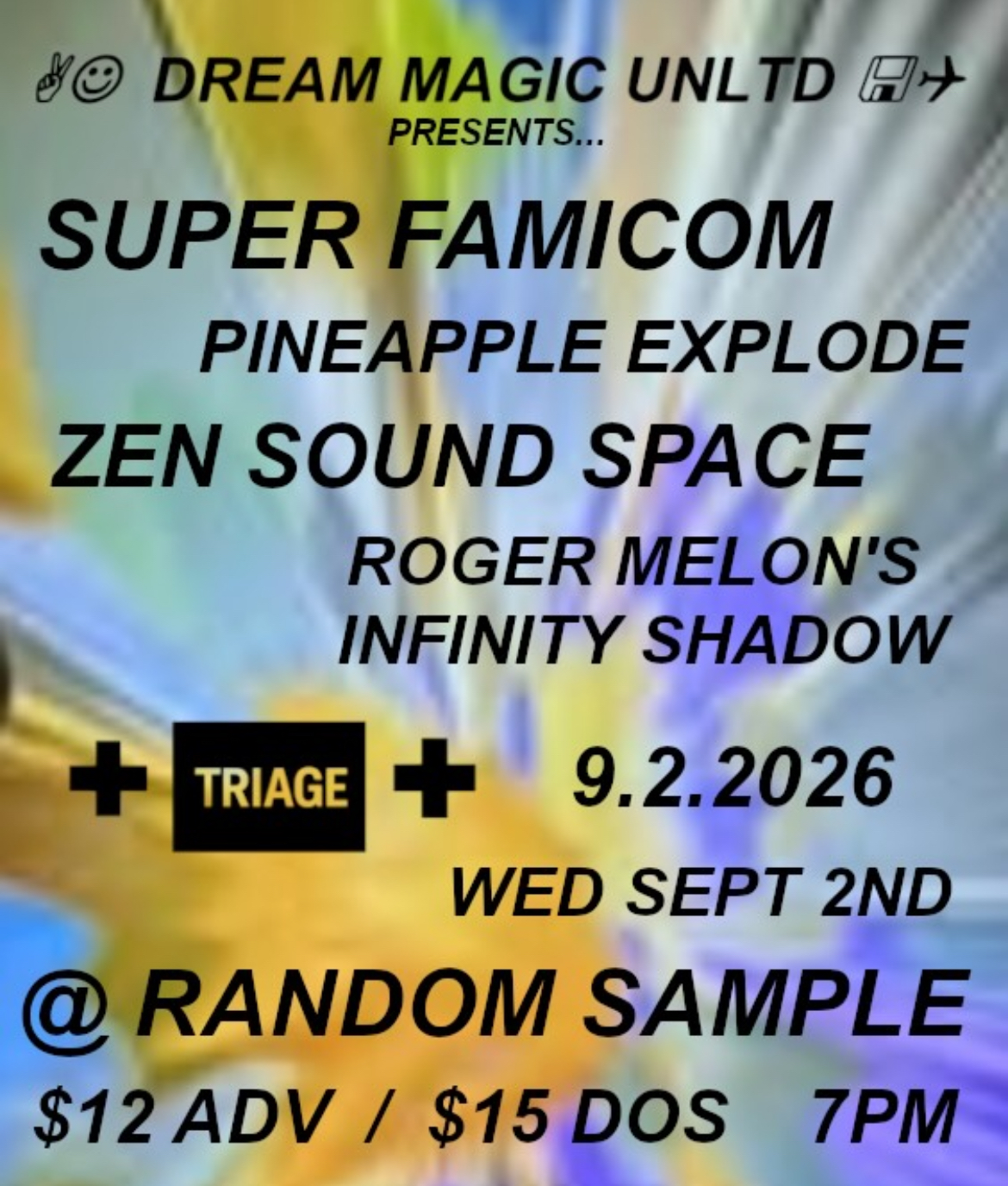 Super Famicom / Pineapple Explode / Roger Melon's Infinity Shadow