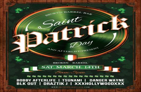 St Patrick's Day at Broken Barrel - W/ Afterlife