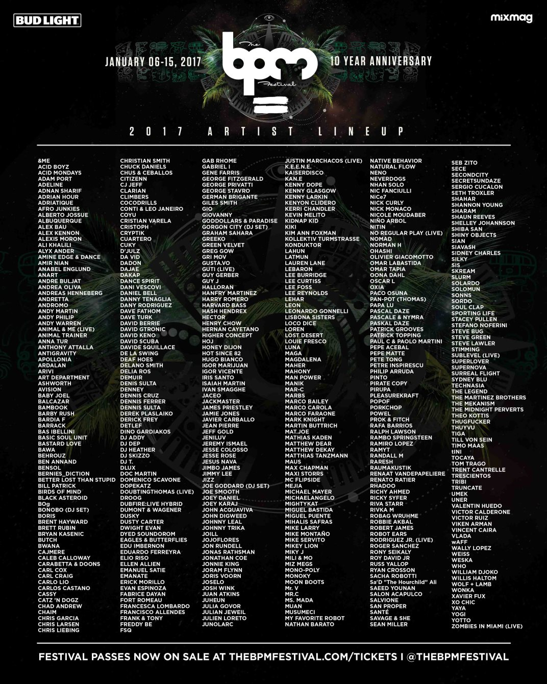 The BPM Festival 2017 at Playa del Carmen