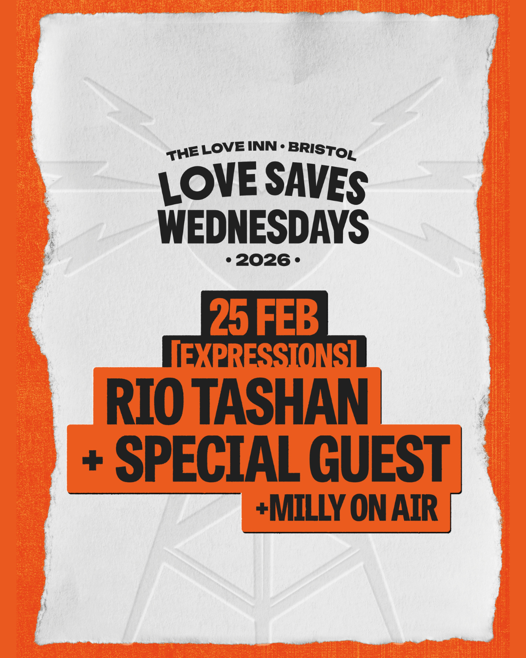 Love Saves Weds [Expressions] with Rio Tashan + Special Guest + Milly on Air