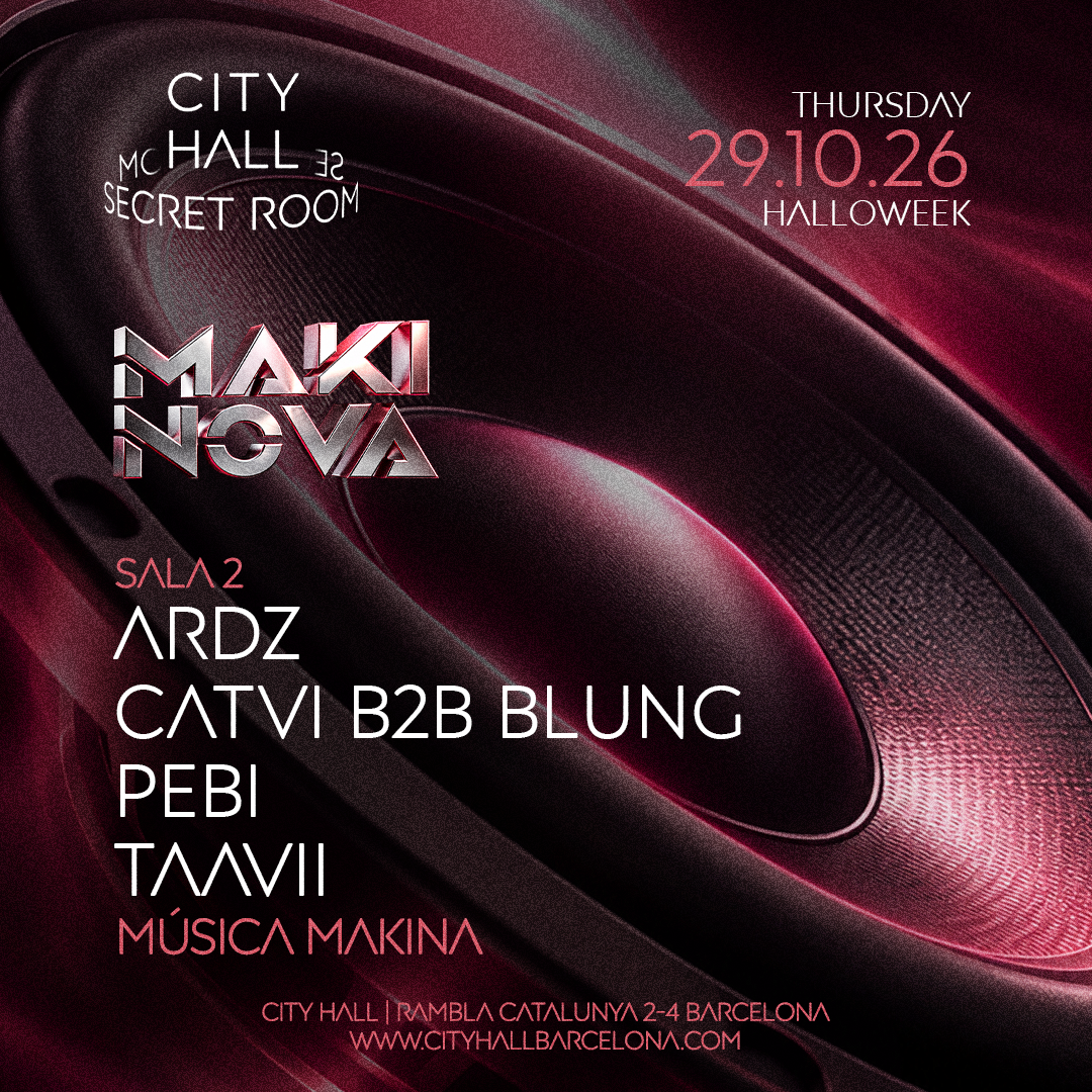 JUEVES |MAKINA NOVA l SECRET ROOM l MÚSICA MAKINA flyer JUEVES |MAKINA NOVA l SECRET ROOM l MÚSICA MAKINA flyer