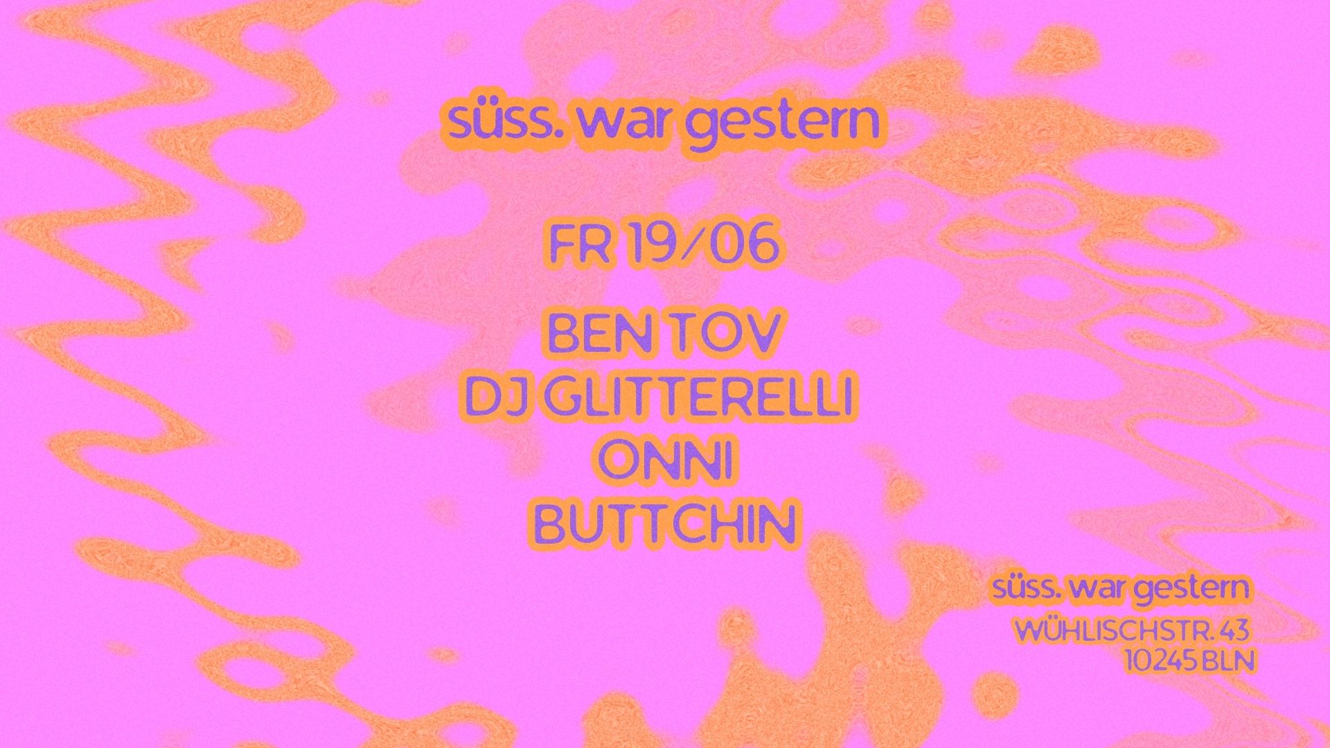 Süss am Freitag