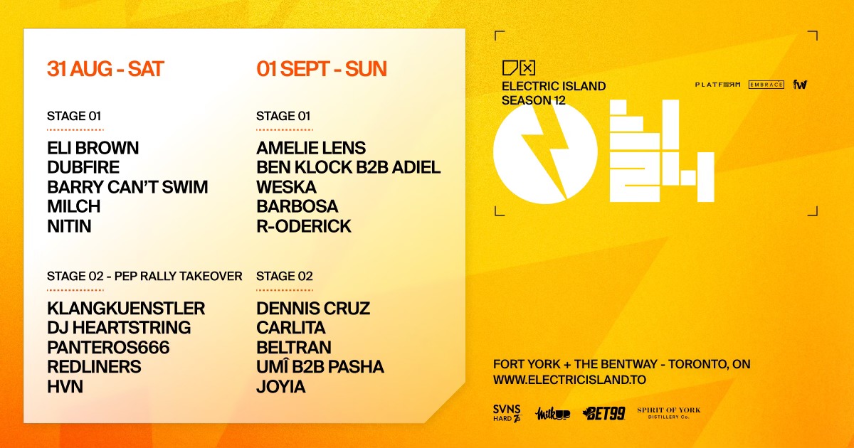 Electric Island ▴ Season Finale ▴ September 1st flyer