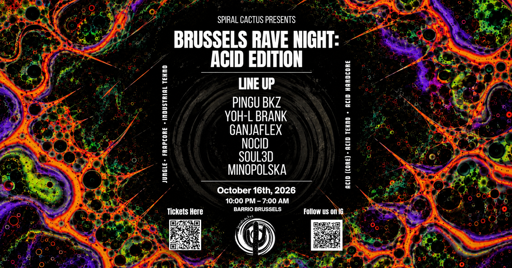 Brussels Rave Night: Acid Edition