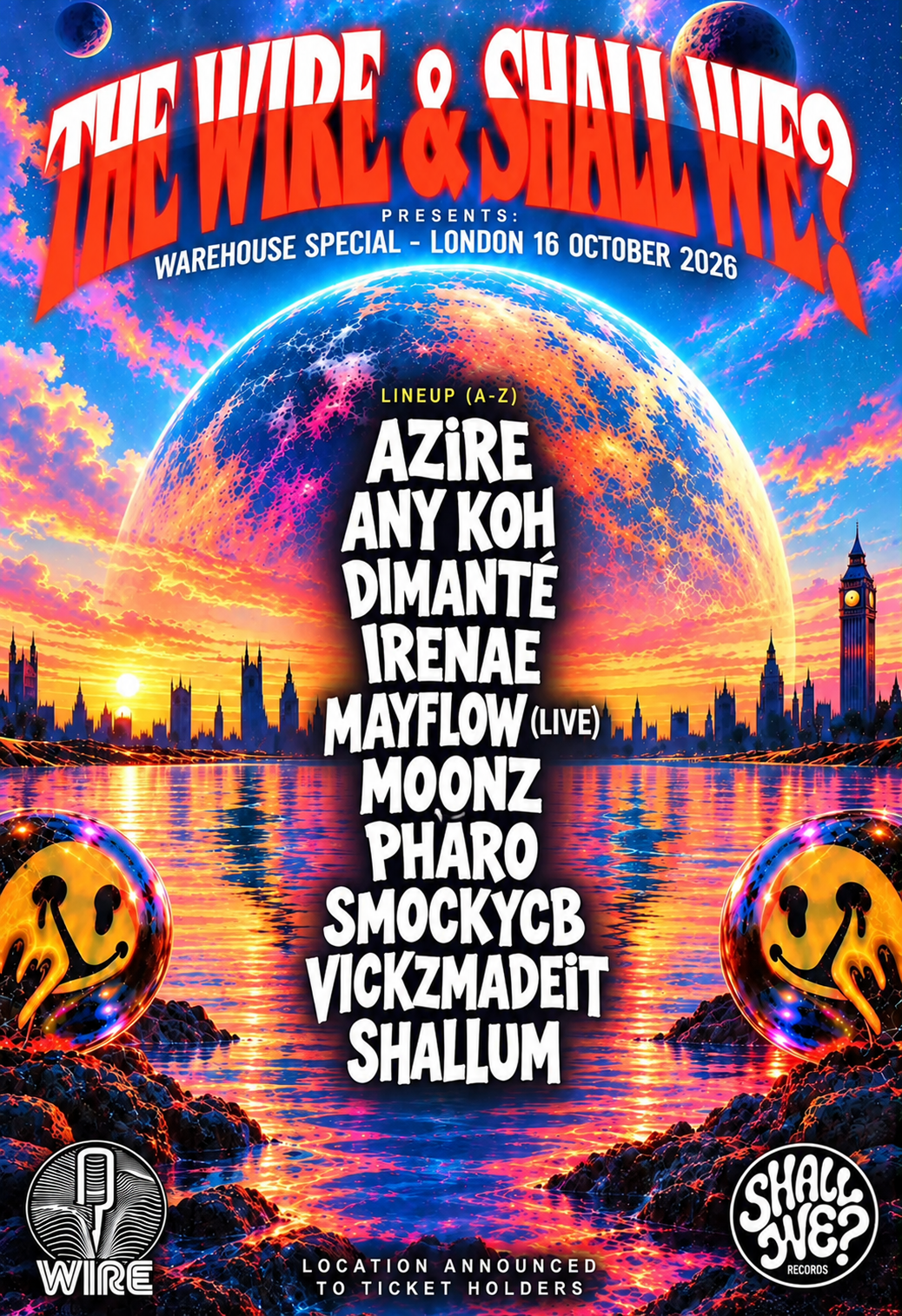 SHALL WE? x THE WIRE: SECRET LONDON AFTERHOURS - PRIVATE EVENT