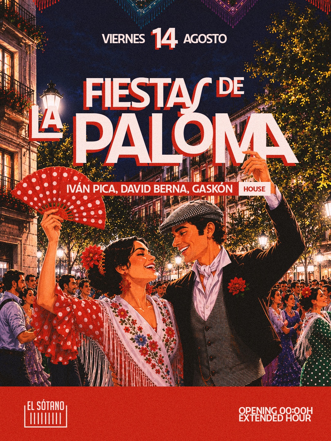 FIESTAS DE LA PALOMA: Iván Pica, David Berna, Gaskón