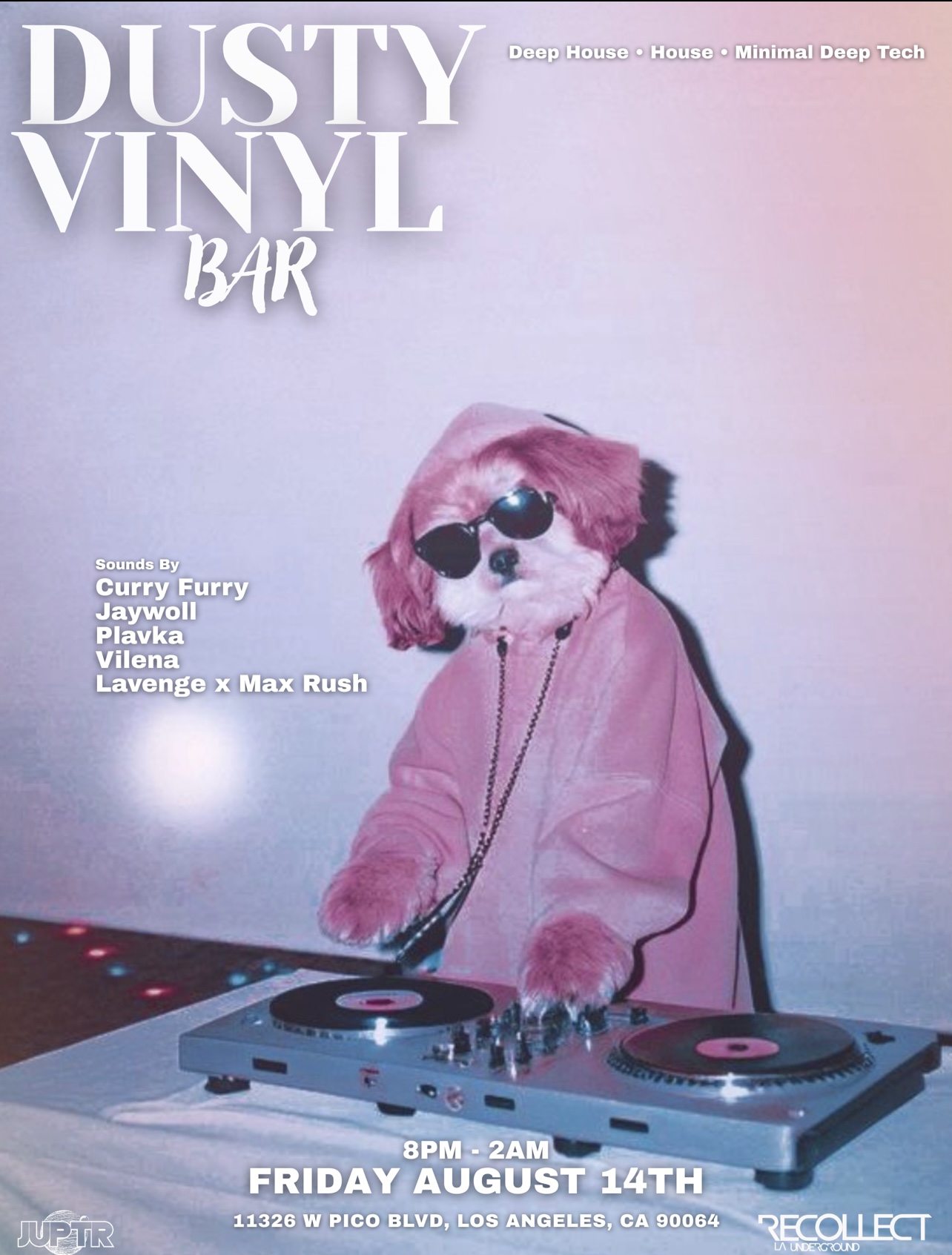 JUPTR X RECOLLECT UNDERGROUND - Dusty Vinyl
