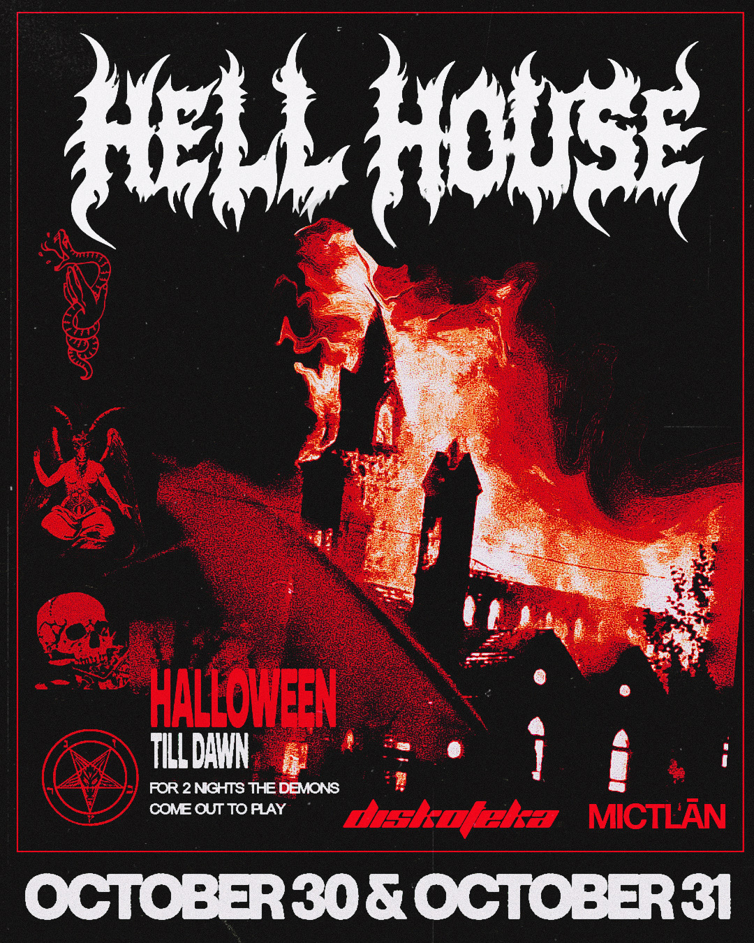 HELL HOUSE • TWO NIGHTS OF HELL