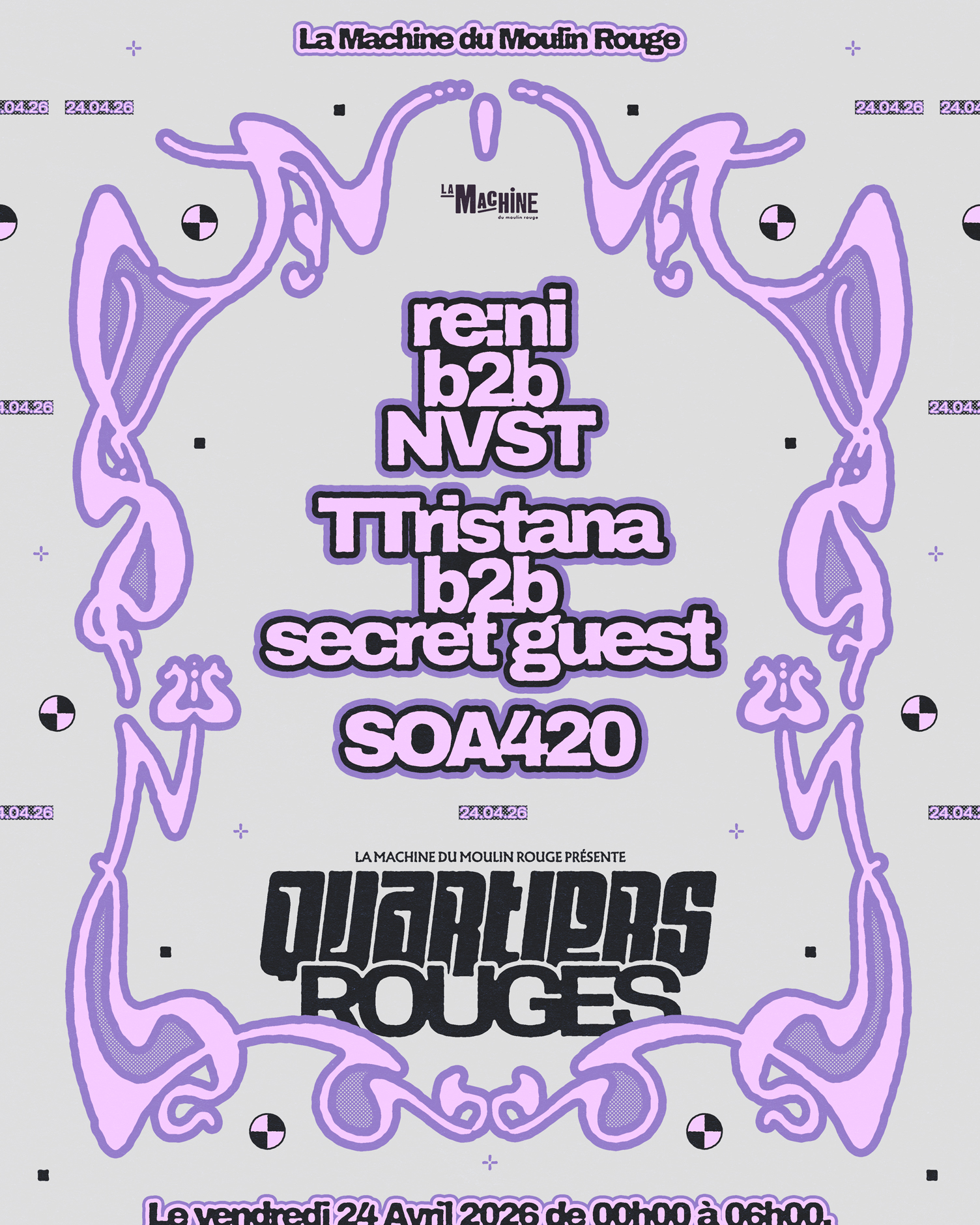 La Machine présente Quartiers Rouges