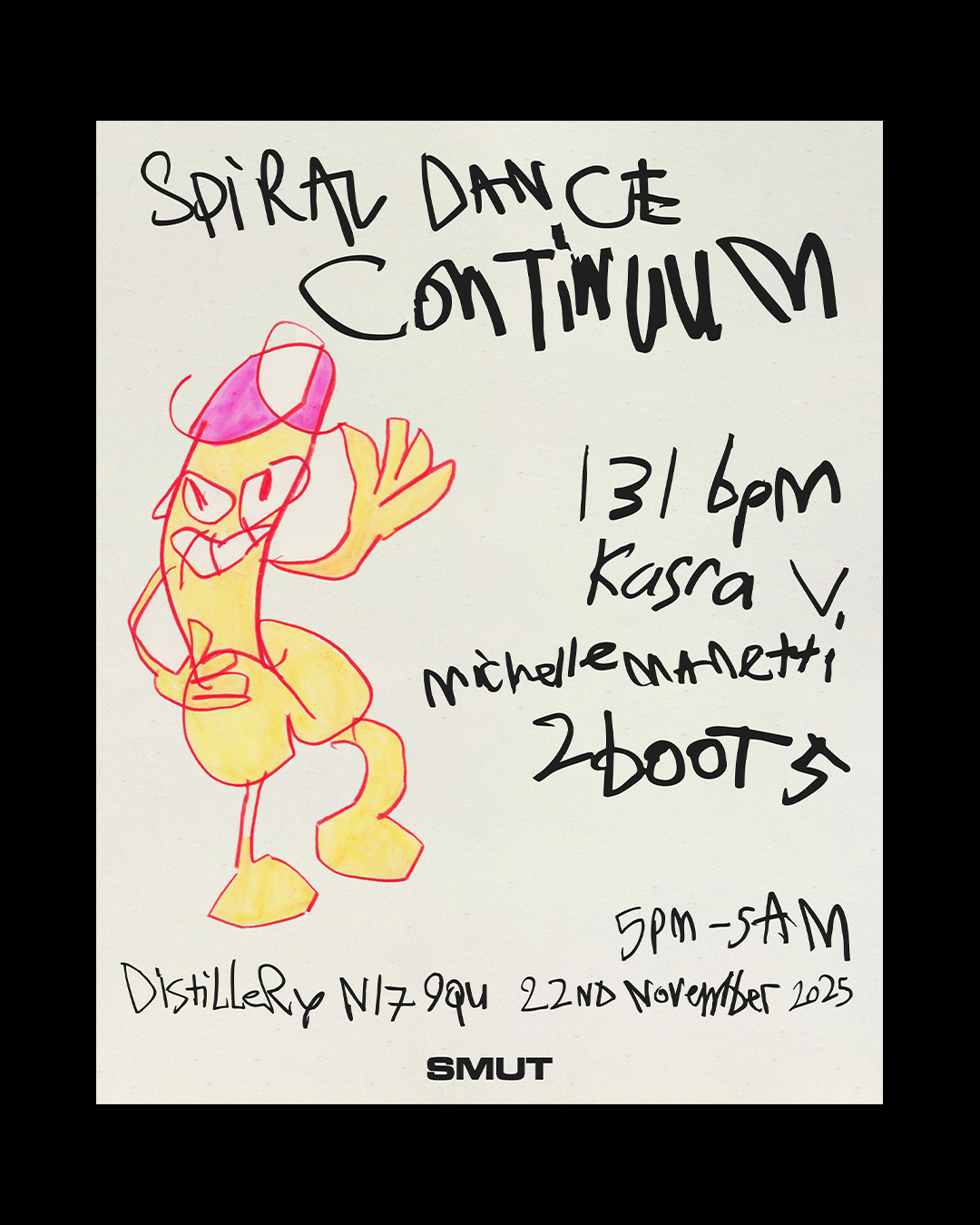 CLUB SMUT presents: Spiral Dance Continuum