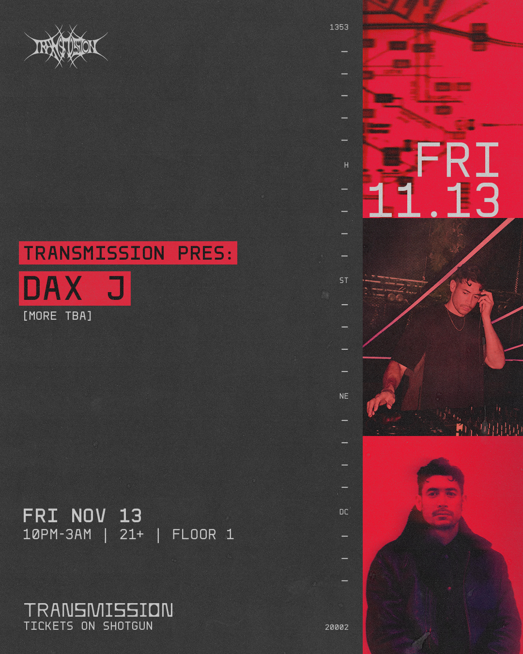 DAX J pres by TRANSMISSION