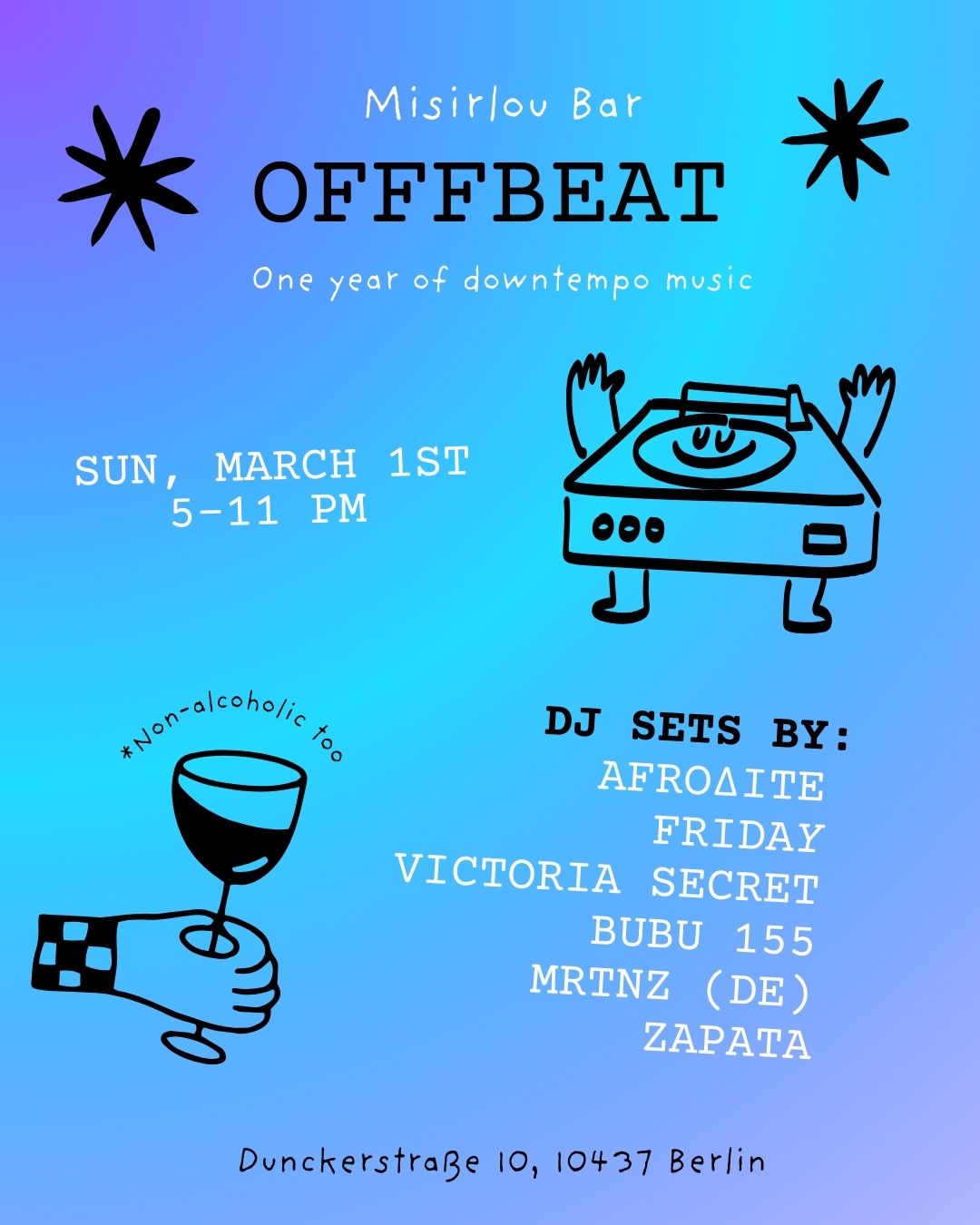 offfbeat: one year anniversary