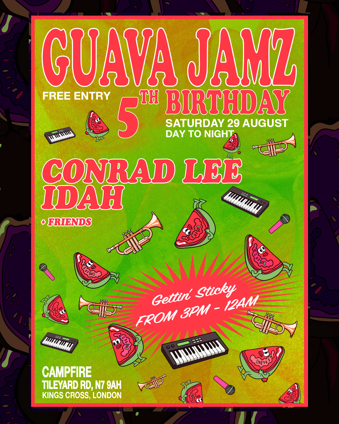 Guava Jamz Day & Night W/ Dele Sosimi Live Band - Two Tribes CAMPFIRE