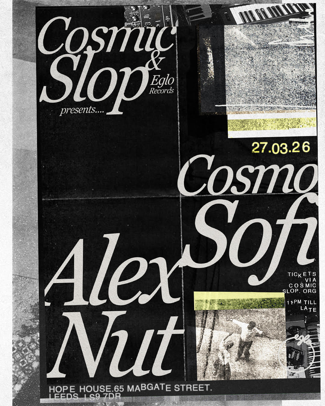 EGLO RECORDS – COSMIC SLOP SOUNDSYSTEM