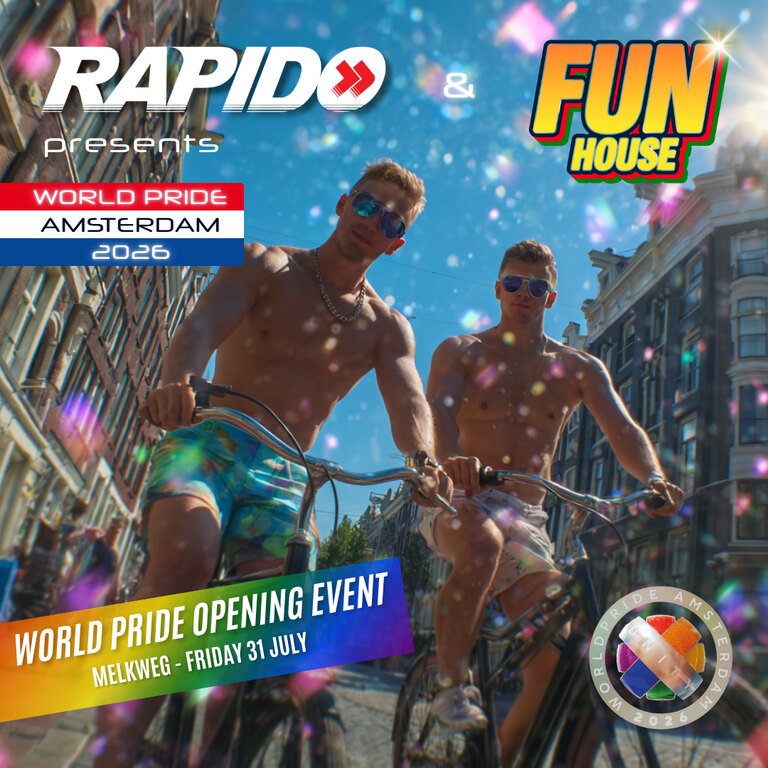 RAPIDO x FunHouse - Our World Pride Opening