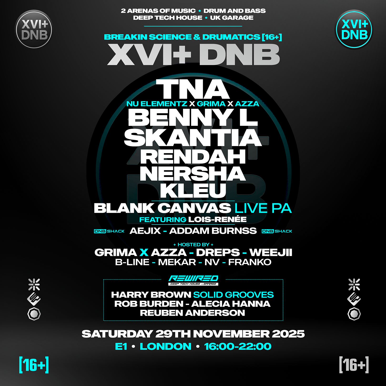 Breakin Science + Drumatics XVI+ [16+]