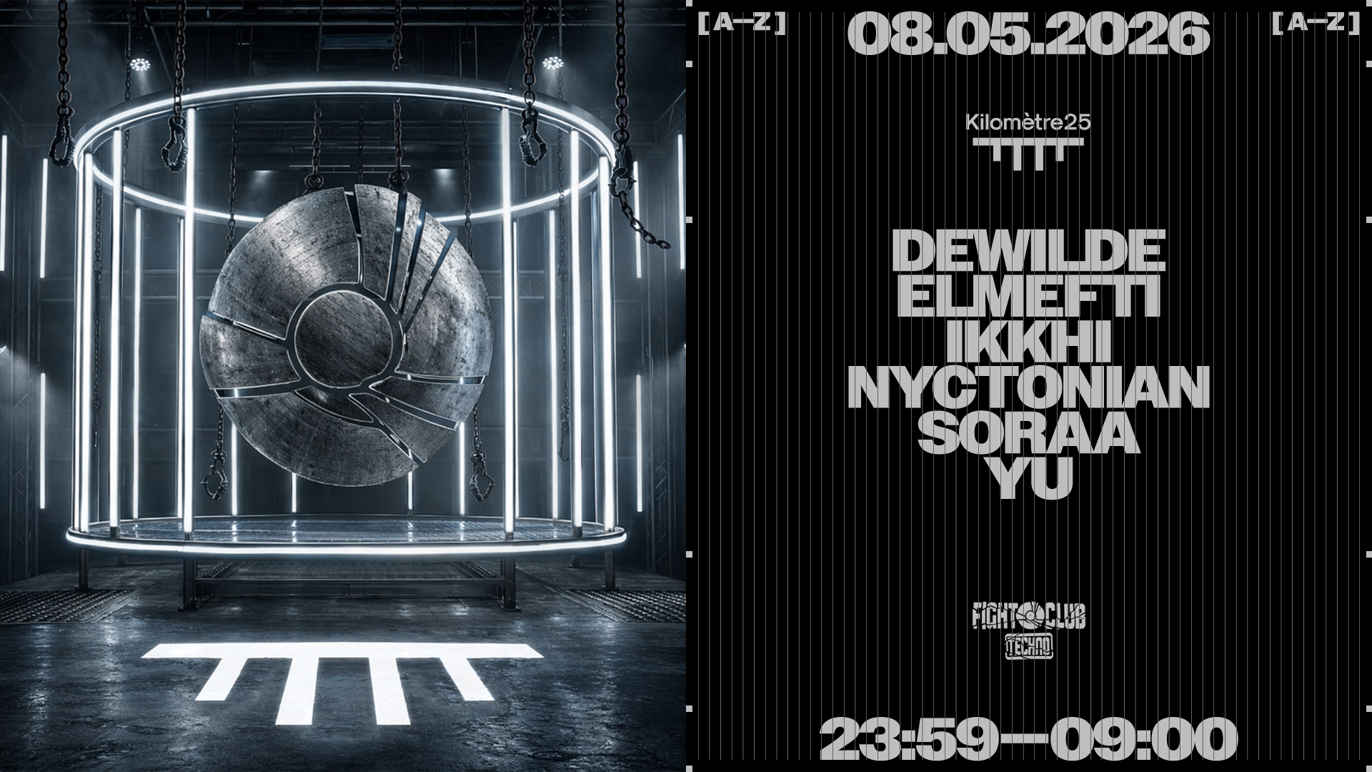 FIGHTCLUB: elMefti, Nyctonian, IKKHI, SORAA, DEWILDE & YU