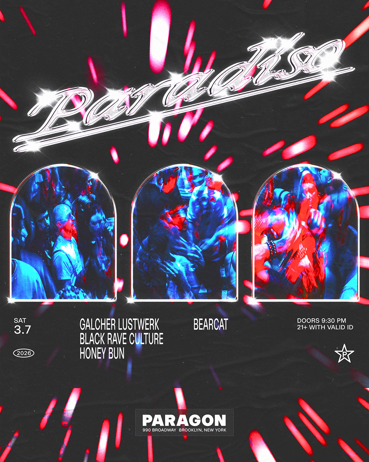 Paradiso: Galcher Lustwerk, Black Rave Culture, Honey Bun + BEARCAT