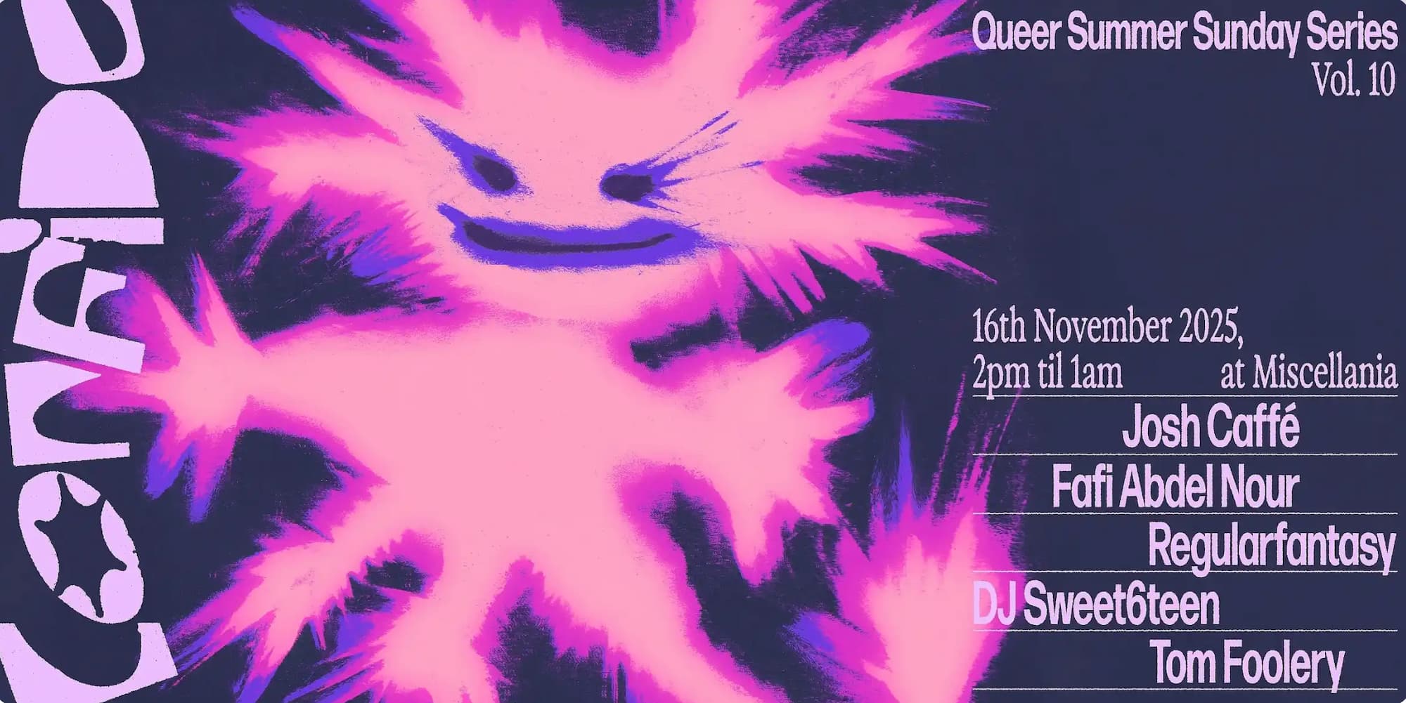 CONFIDE Queer Summer Sunday Series ☼ Vol. 10