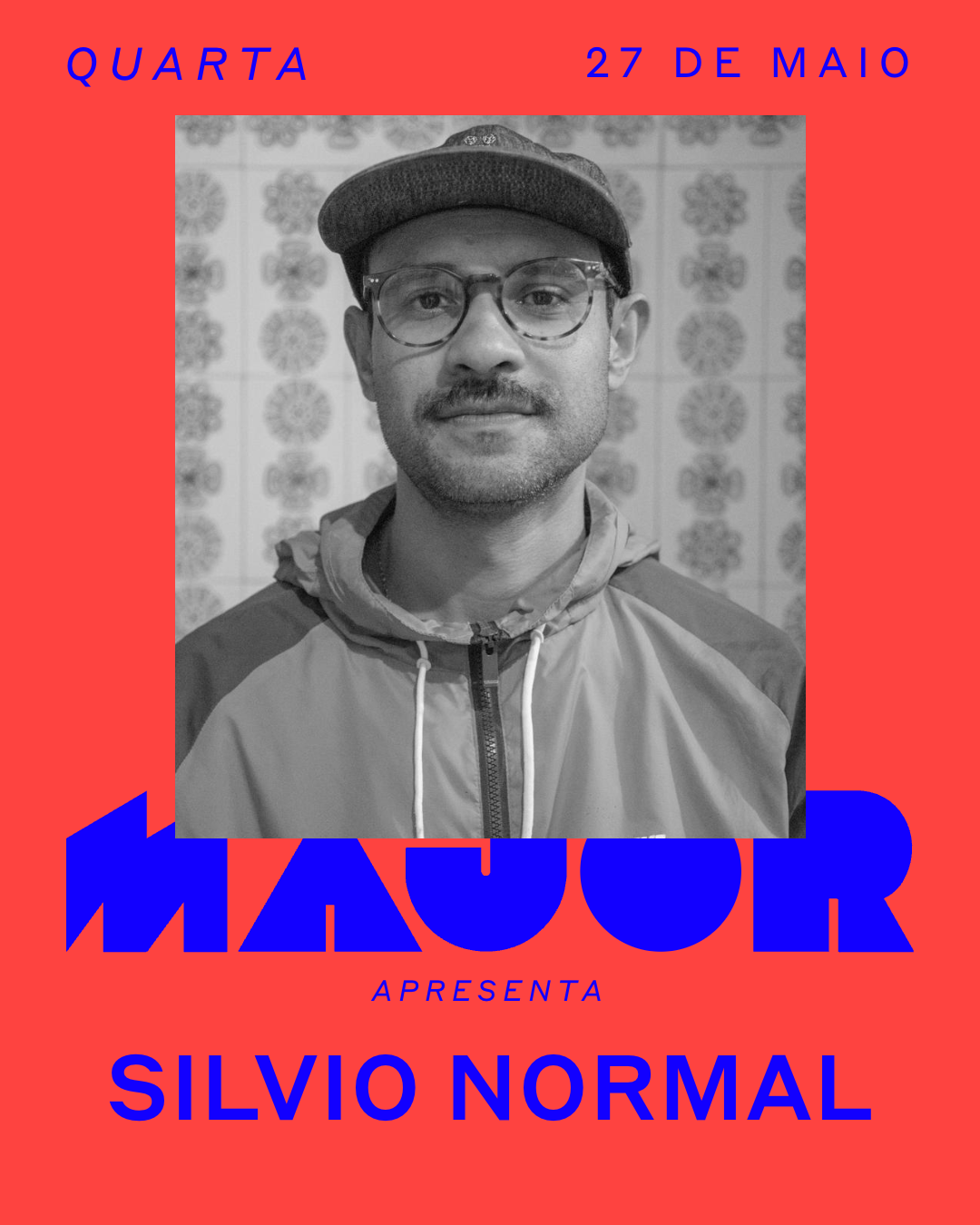 Major recebe Silvio Normal flyer