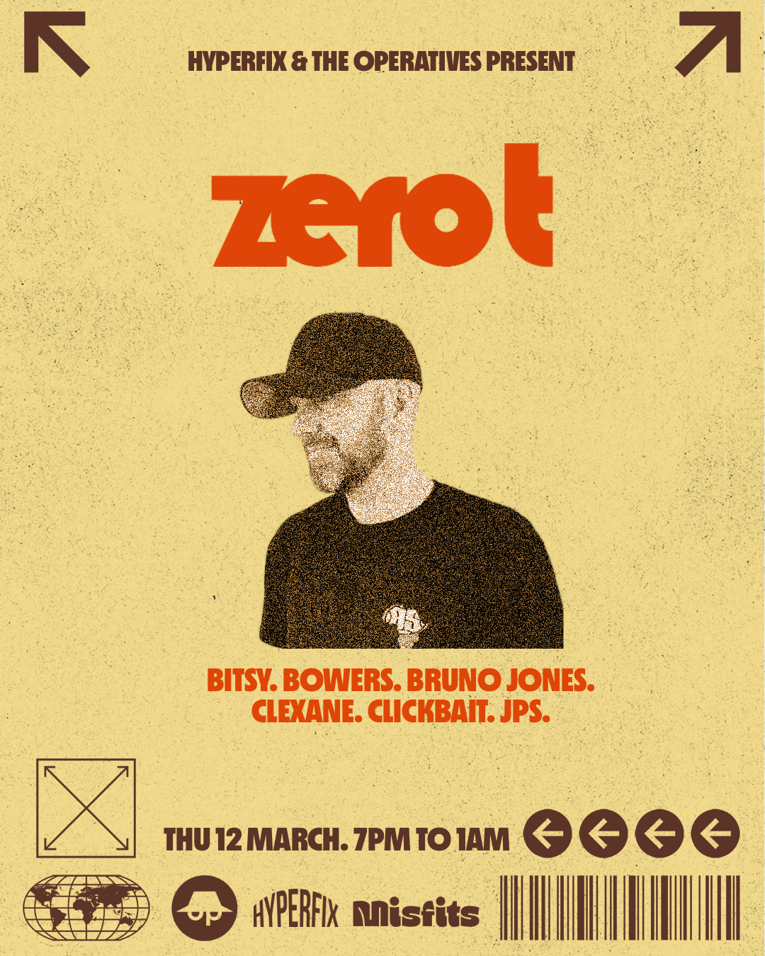 Hyperfix and The Operatives present Zero T