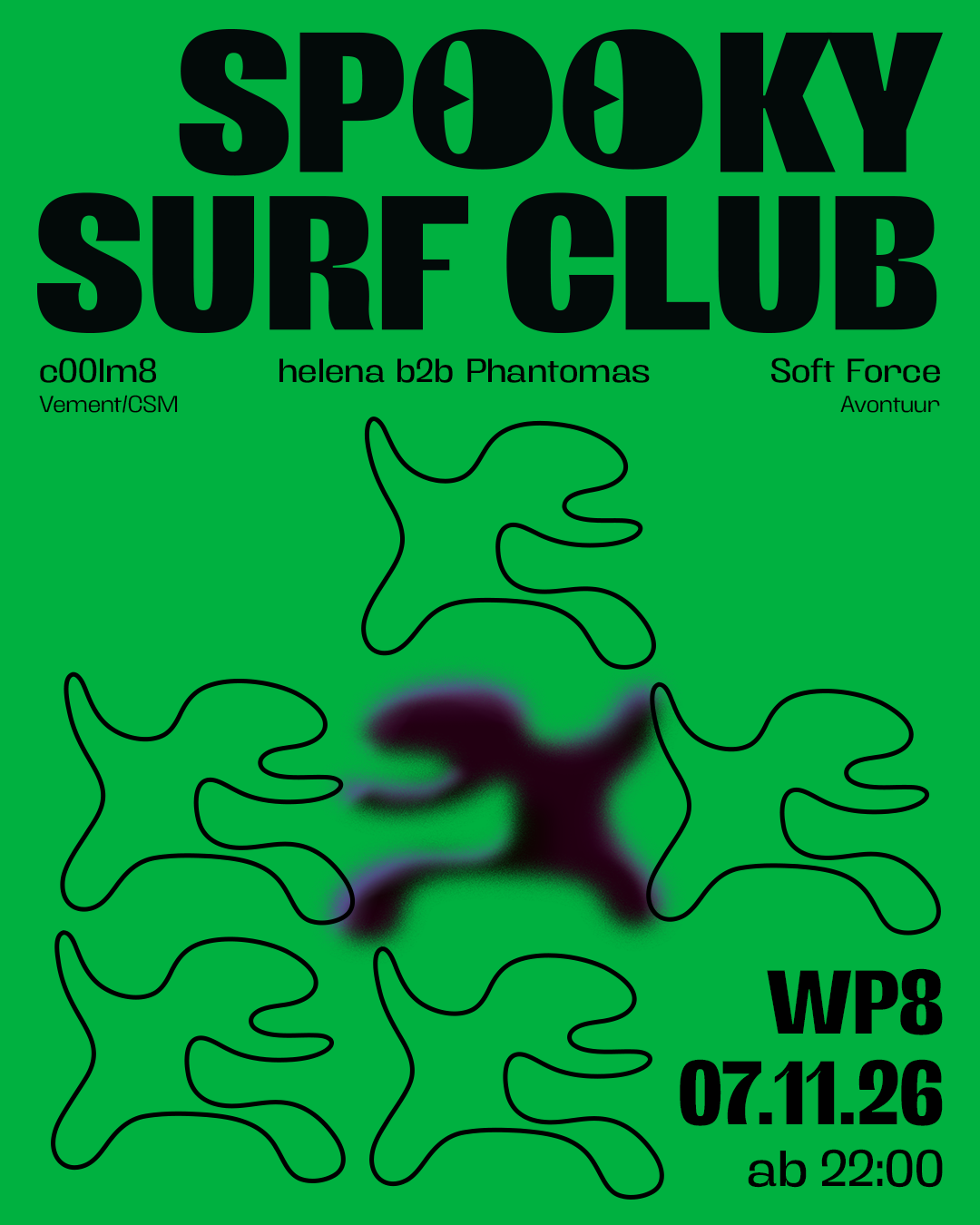 Spooky Surf Club with c00lm8, Soft Force & helena b2b Phantomas