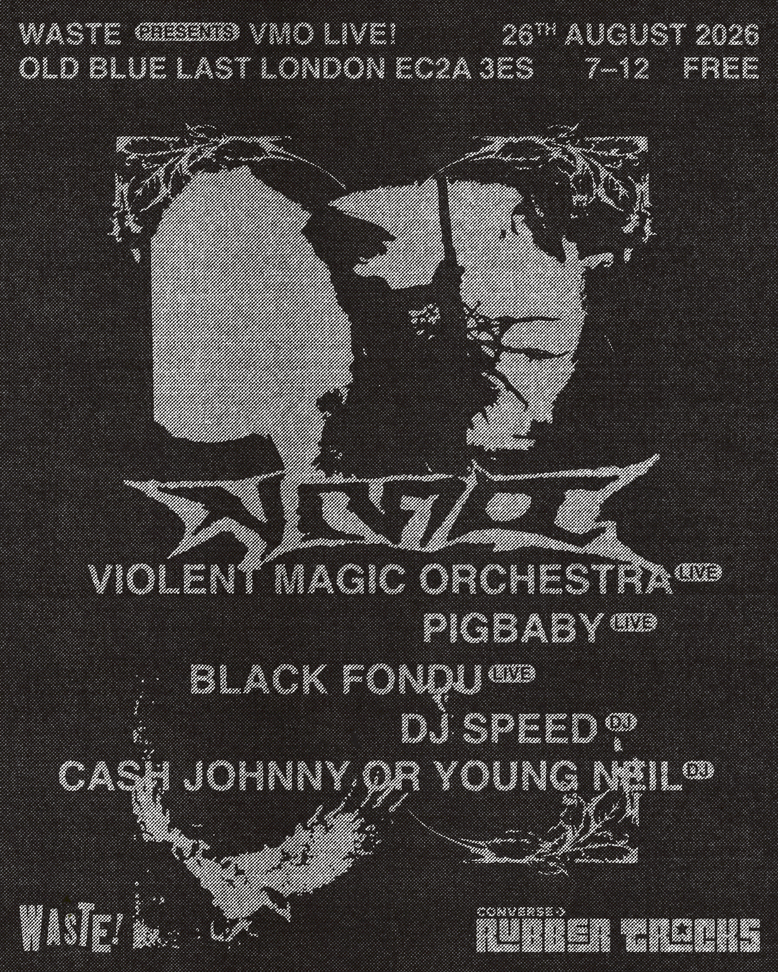 WASTE presents VMO Live: Violent Magic Orchestra, Pigbaby, Black Fondu, DJ Speed - The Old Blue Last