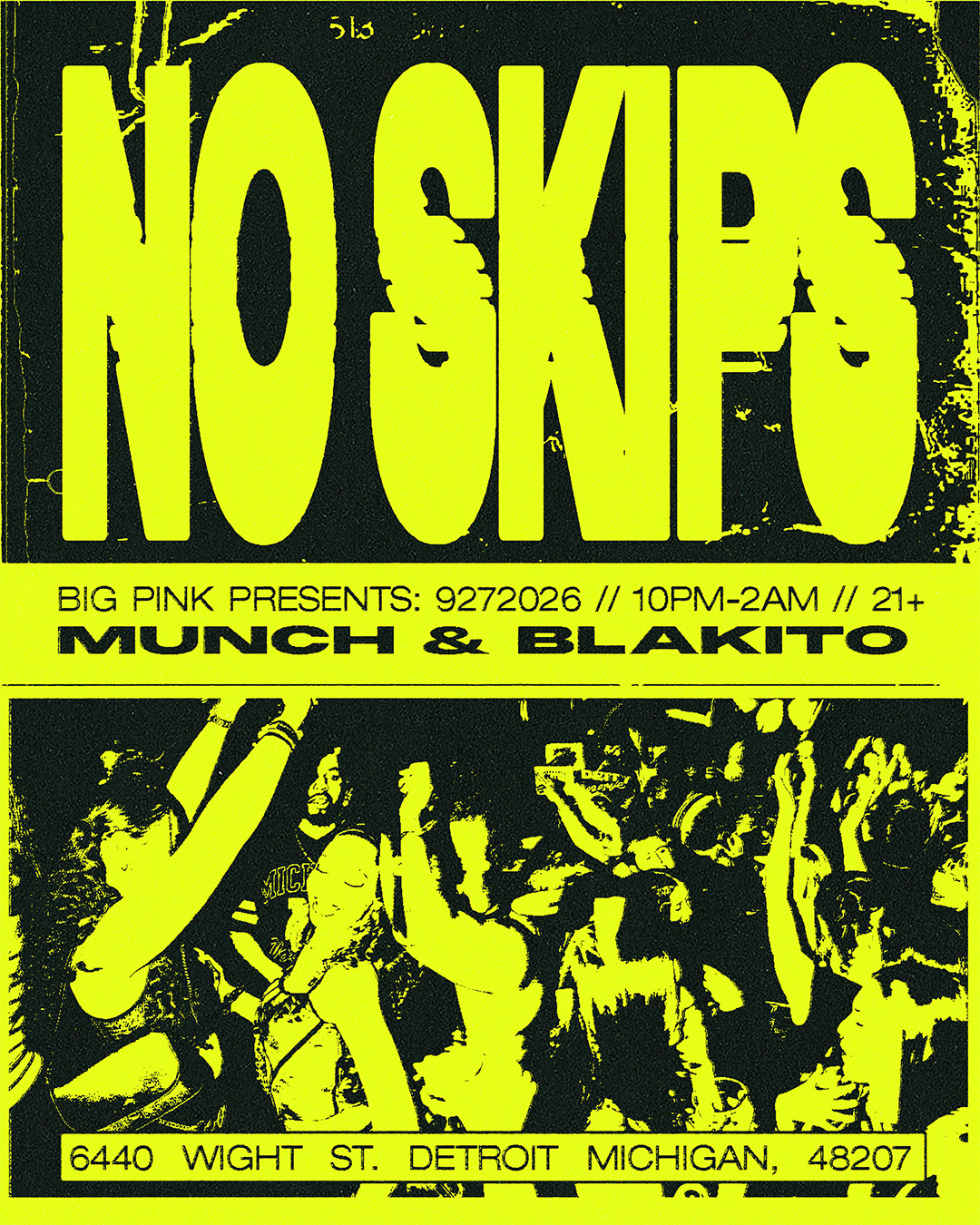 NO SKIPS: HIPHOP & R&B (SUNDAY NIGHT) - BLAKITO & MUNCH