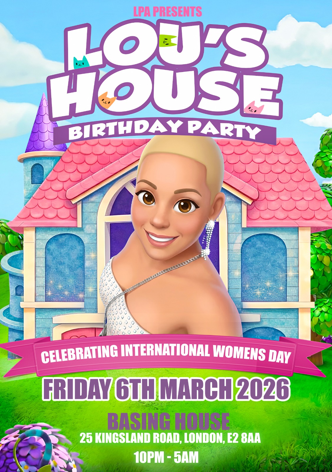 Lou's House Birthday Party: Celebrating International Women's Day