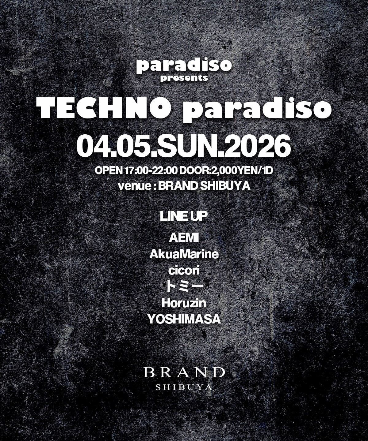 TECHNO paradiso