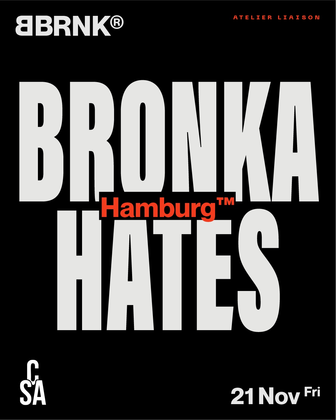 Bronka HATES HAMBURG
