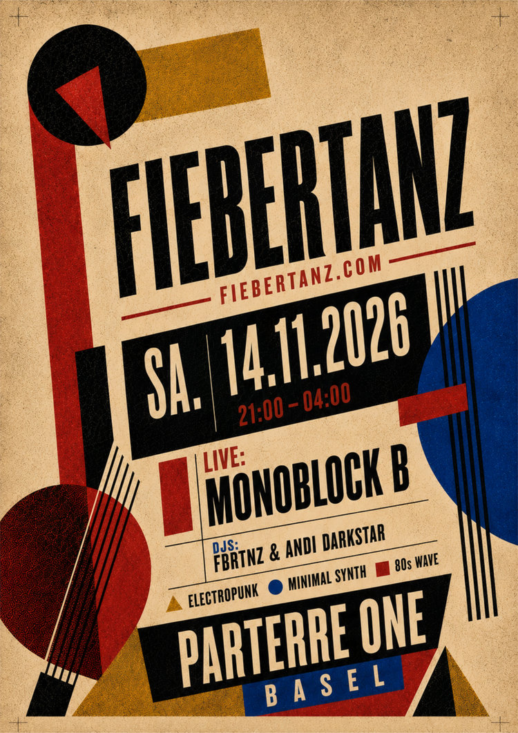 ABGESAGT FIEBERTANZ with Monoblock B live