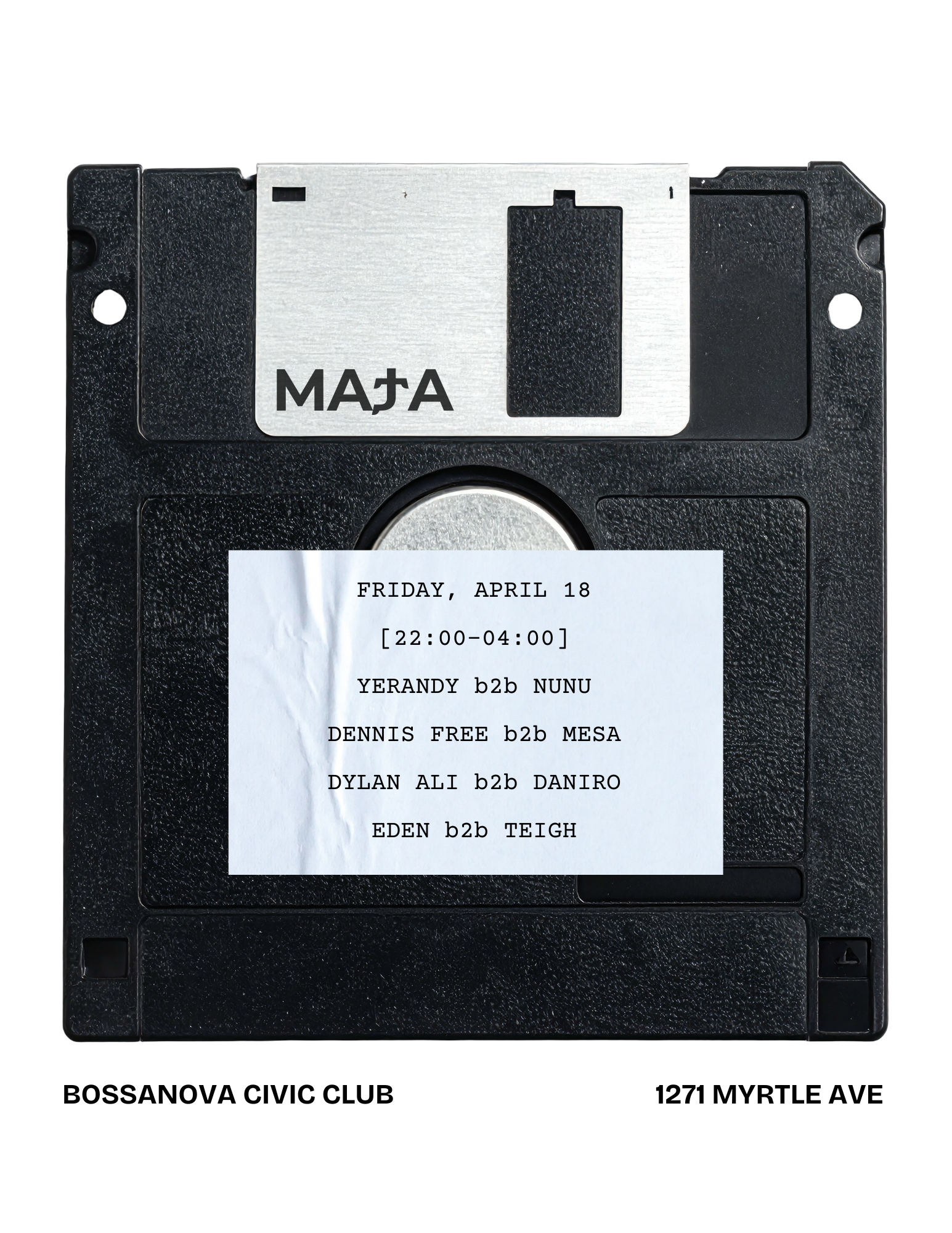 MATA: Daniro, Dylan Ali, Dennis Free, MESA, Yerandy, nunu, EDEN, Teigh