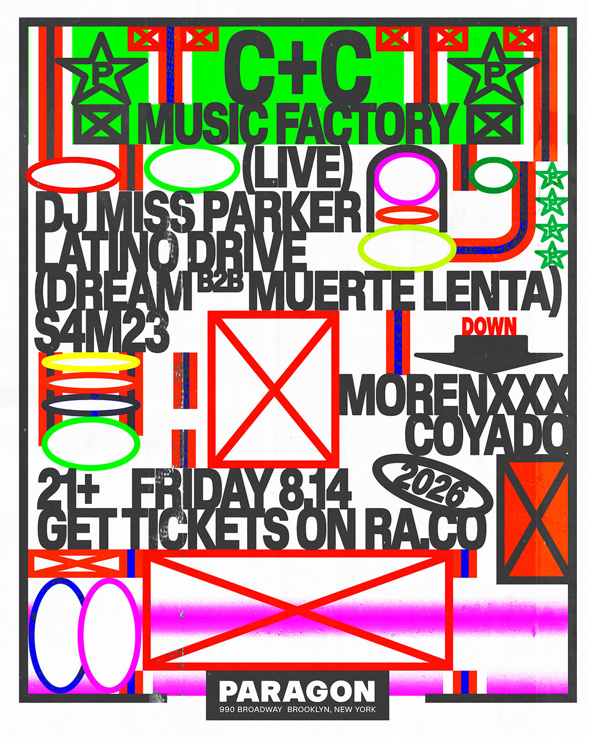 C+C Music Factory (Live), DJ Miss Parker, Latino Drive, S4M23 +