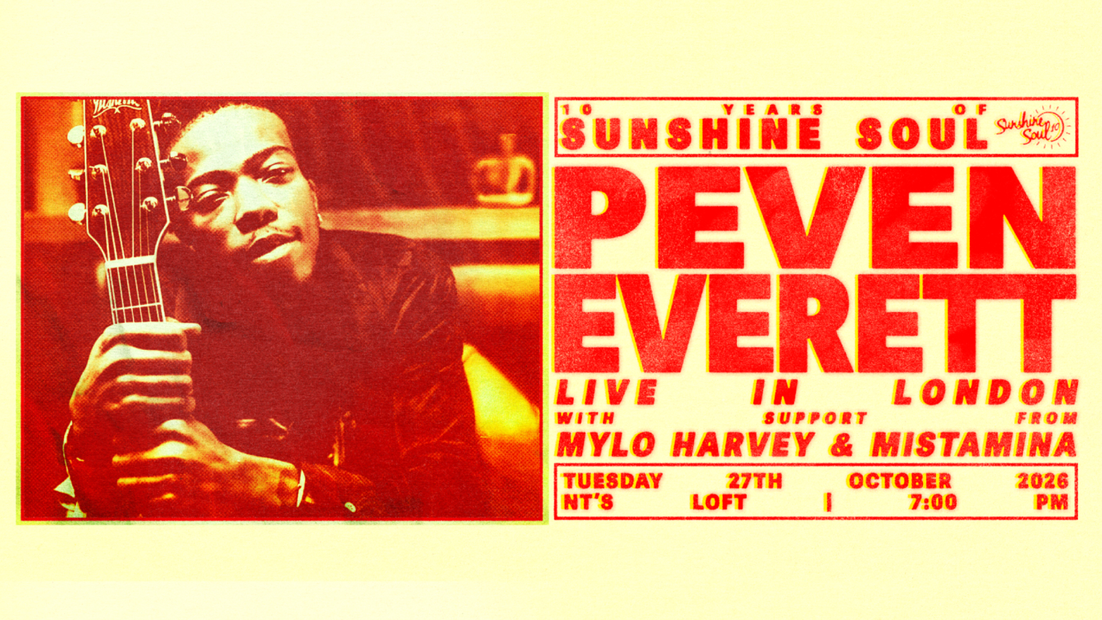 10 Years of Sunshine Soul: Peven Everett (Live)